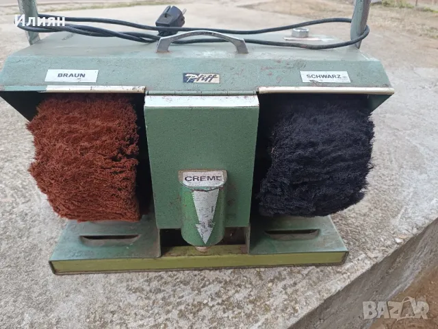 Машина за почистване на обувки , снимка 2 - Други машини и части - 49475107