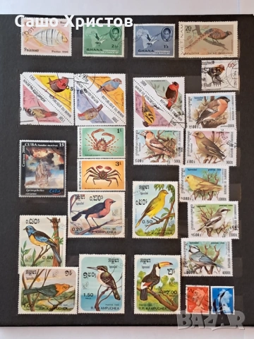 Пощенски марки тема ”Животни”., снимка 3 - Филателия - 53539491