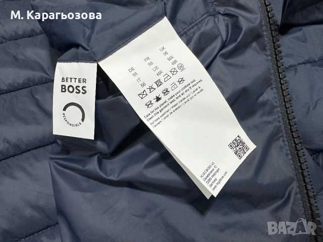 Мъжко яке Boss Darolus, Размер XL, снимка 9 - Якета - 52958459