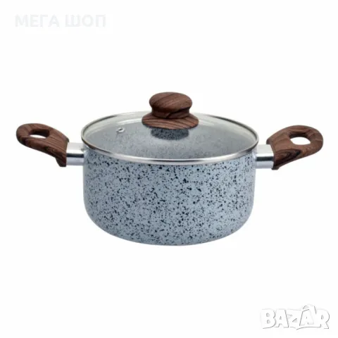 Тенджера Voltz Siena, Мраморно каменно керамично покритие, снимка 3 - Съдове за готвене - 50192014