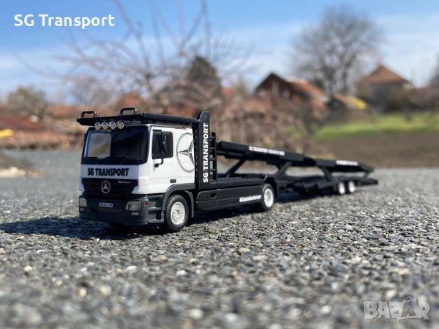 Mercedes Actros 1844 Kassbohrer Автовоз, снимка 7 - Колекции - 53723938