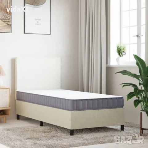 vidaXL Матрак от пяна, средномек, 90x190 см, единичен размер（SKU: 373019）, снимка 2 - Матраци - 56109317