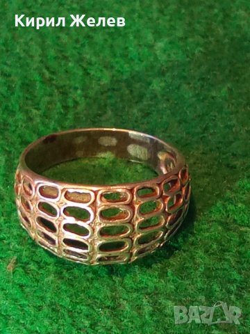 ШАРМАНТЕН АЖУРЕН СРЕБЪРЕН АРТ ПРЪСТЕН СРЕБРО 925 ПРОБА 34224