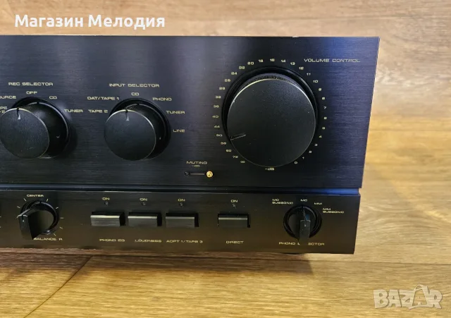 Усилвател Pioneer A-717 Reference – Японско чудовище от златната ера на Hi-Fi, снимка 8 - Ресийвъри, усилватели, смесителни пултове - 56208556