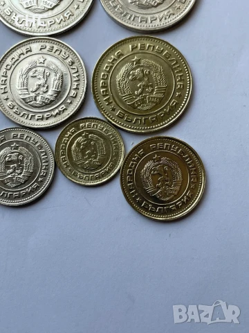 Монети 1990 година 1, 2, 5, 10, 20, 50 стотинки и 1 лев. Пълен лот., снимка 7 - Нумизматика и бонистика - 51309542