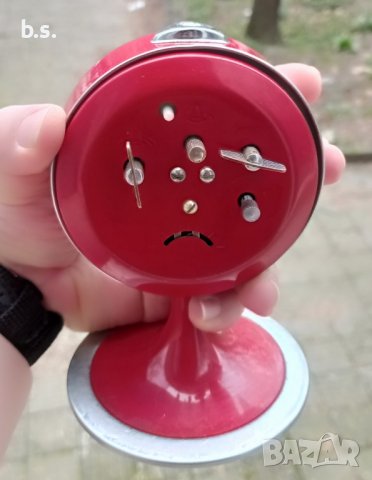 Ретро механичен будилник Golden Cock, снимка 5 - Антикварни и старинни предмети - 44335316