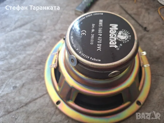 двунамотков бас Magnat със филтъра комплект , снимка 2 - Тонколони - 55801571