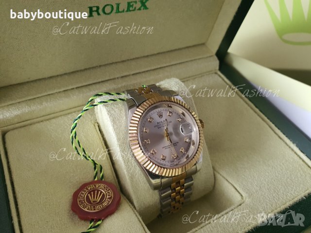Rolex dayjust  white, снимка 2 - Дамски - 35973486