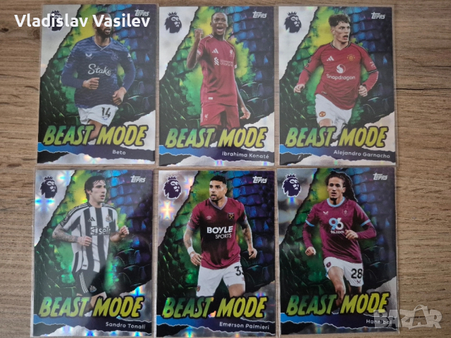 Topps Premier League 25/26 - Inserts , снимка 4 - Колекции - 53637060