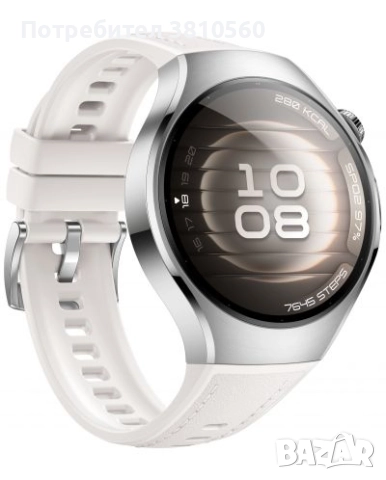 Huawei Watch 5 LTE 42mm White + Подарък оригинална черна верижка, снимка 2 - Друга електроника - 51784414