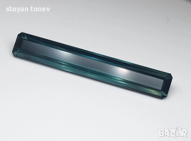Забележителен индиголит турмалин с VVS чистота 8.86кт.! Сертифициран! Нов!, снимка 8 - Други - 52414745