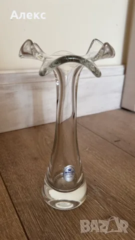 Salco Kristallglas  Кристална дебелостенна ваза, Отлична!