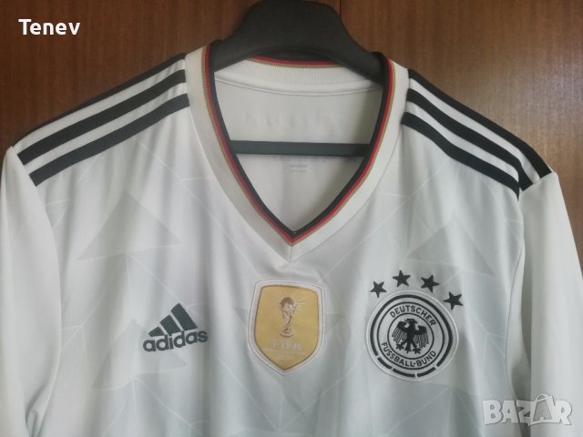 Germany Confederations Cup 2017 XL Adidas оригинална тениска фланелка Германия, снимка 3 - Тениски - 42295372