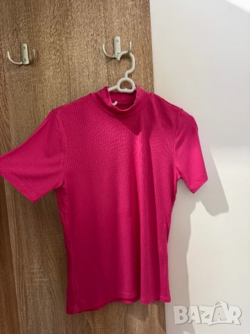 Дамска рипсена тениска 