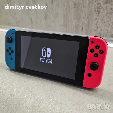Nintendo Switch V1 HAC-001 + оригинални Joy-Con
