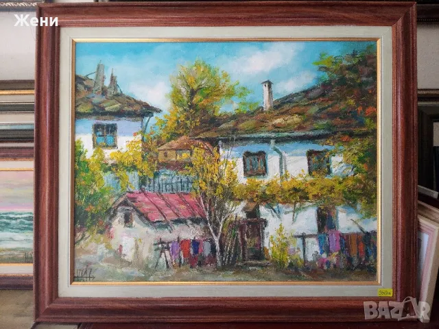 Маслена картина на Николай Ханзъров, снимка 1