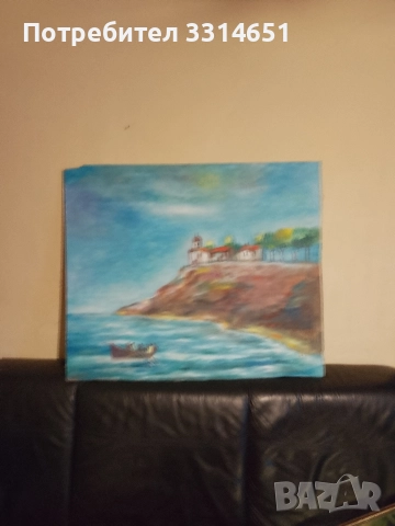 Огромна картина масло на фазер , снимка 6 - Антикварни и старинни предмети - 52789045