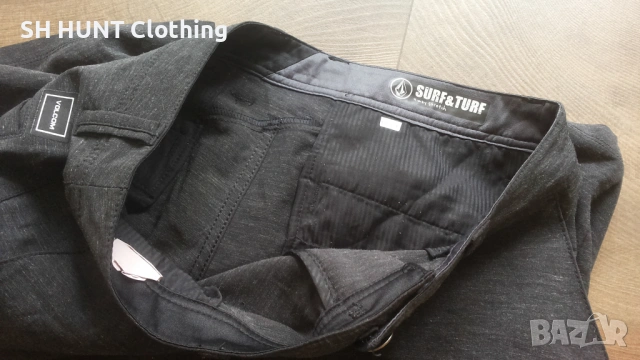 VOLCOM SURF & TURF 4 Way Stretch Shorts Размер M мъжки еластични къси панталони 19-67, снимка 14 - Къси панталони - 53296343