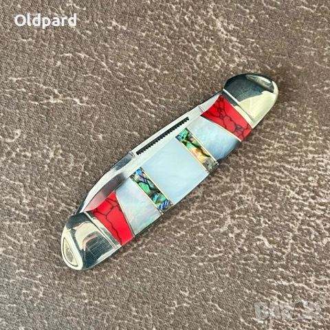 Среден джобен, сгъваем нож. Canoe RR2402, снимка 4 - Ножове - 52706372