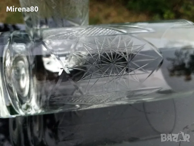 Български кристален сервиз за вода - СИП ! , снимка 6 - Сервизи - 55792507
