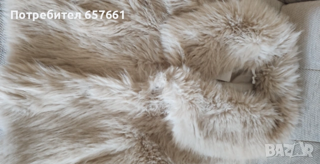 Палто от еко косъм, снимка 3 - Палта, манта - 52864480