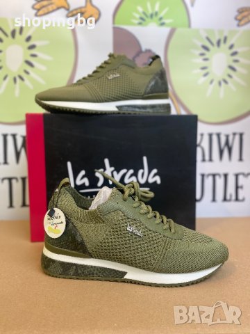 Дамски обувки La Strada Green and Pink 37-38, снимка 6 - Дамски ежедневни обувки - 40179002