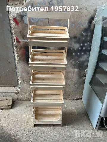 Стелаж за хляб, плодове и зеленчуци и други видове стока, снимка 2 - Оборудване за магазин - 49303063