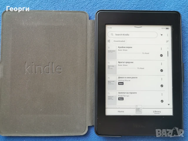 четец Kindle Paperwhite 7 Generation, DP75SDI с подсветка, снимка 1