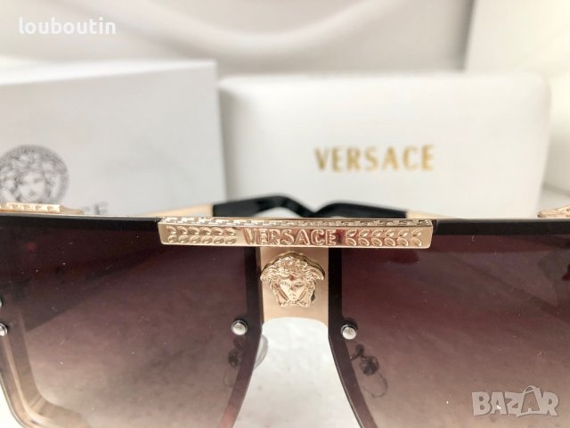 Versace мъжки слънчеви очила маска, снимка 10 - Слънчеви и диоптрични очила - 38914991