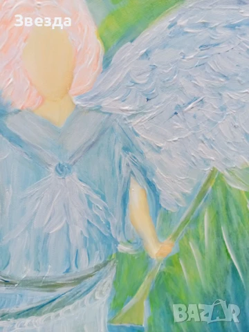 Картина "Светлината на Гавриил", снимка 2 - Картини - 50841136