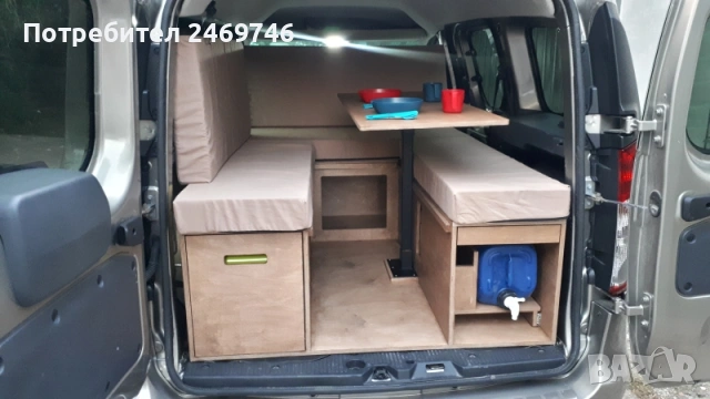 Продавам оборудване за преустройство на Dacia Dokker в миниКемпър., снимка 3 - Аксесоари и консумативи - 53648390