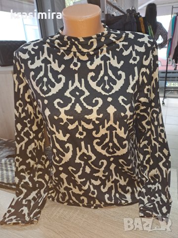 Нови блузки в три десена , снимка 6 - Блузи с дълъг ръкав и пуловери - 42449263