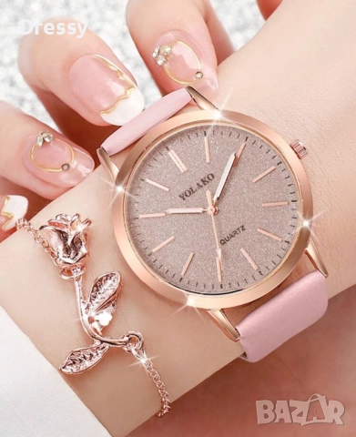 Часовник с гривна, снимка 3 - Дамски - 52908791