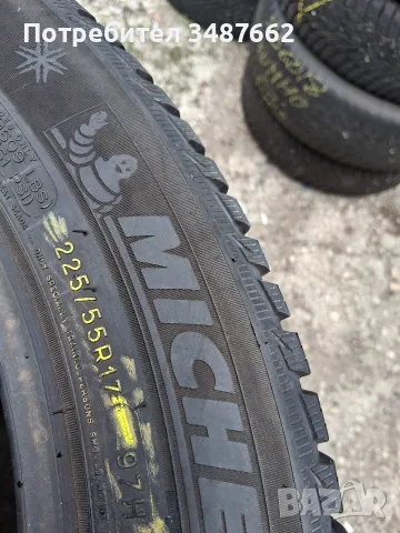 225 55 17 MICHELIN 2бр зимни RUN FLAT , снимка 8 - Гуми и джанти - 56223698