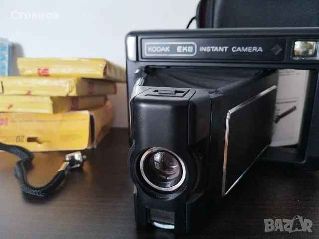 Ретро камера Kodak EK8 камера за моментални снимки. 1978г. , снимка 10 - Фотоапарати - 55842606