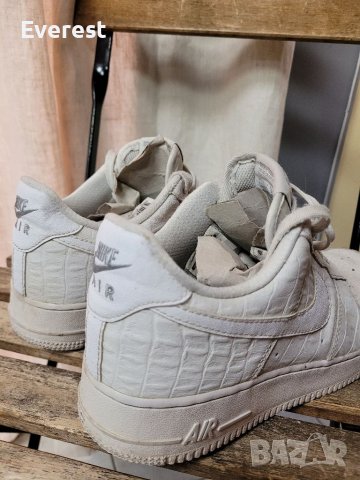 Nike Air Force 1,бели кецове- 40 номер, снимка 3 - Кецове - 39697174