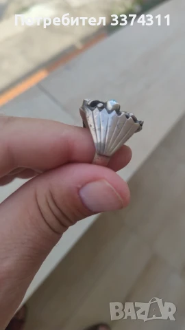 Уникален сребърен пръстен Орел, снимка 2 - Пръстени - 50862090