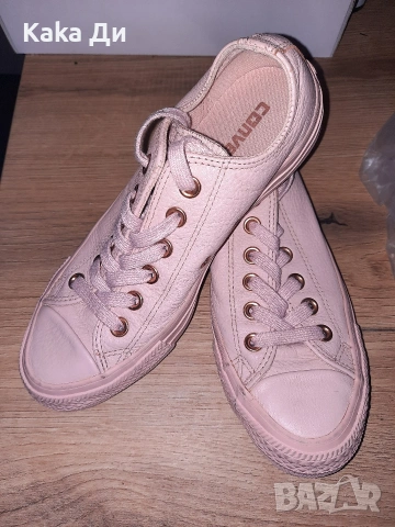 COVERSE есествена кожа, снимка 4 - Кецове - 53203175