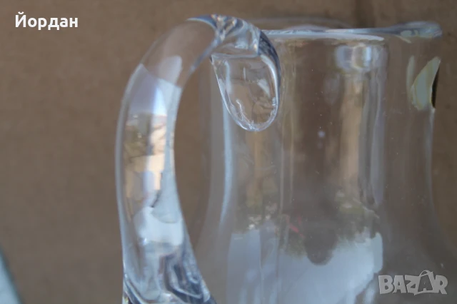 Немска кристална кана за вино , снимка 5 - Вази - 50606862