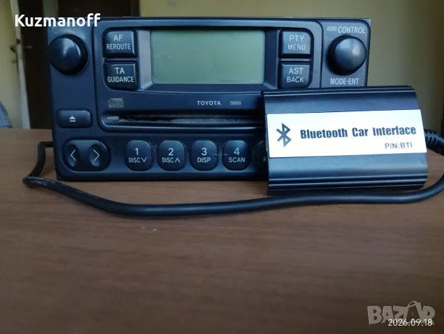 Bluetooth receiver + audio deck за Тойота Рав4 ген2
