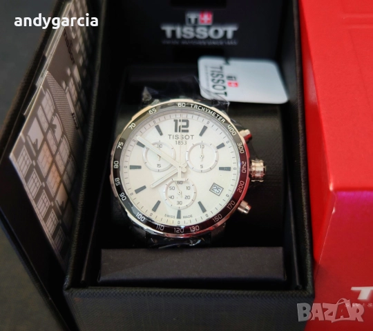  TISSOT Quickster T095.417.16.037.00 Мъжки часовник с хронограф и дата чисто нов, 100% оригинален , снимка 5 - Мъжки - 51512169