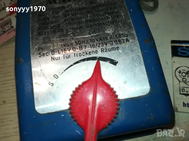 marklin trafo-made in germany 1401251754, снимка 3 - Мрежови адаптери - 48680812