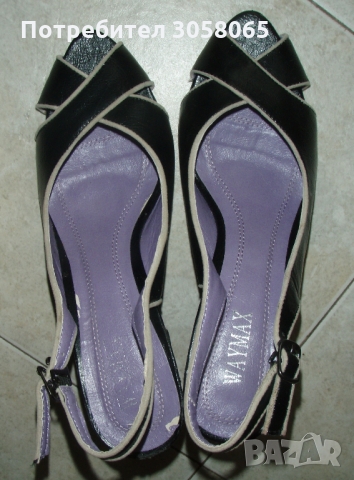 Дамски обувки с висок ток от естествена кожа, снимка 9 - Дамски обувки на ток - 36112979