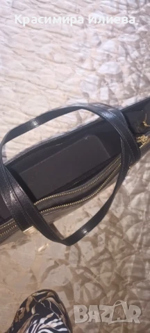 Чанта от естествена кожа на Ted Baker , снимка 5 - Чанти - 50826635