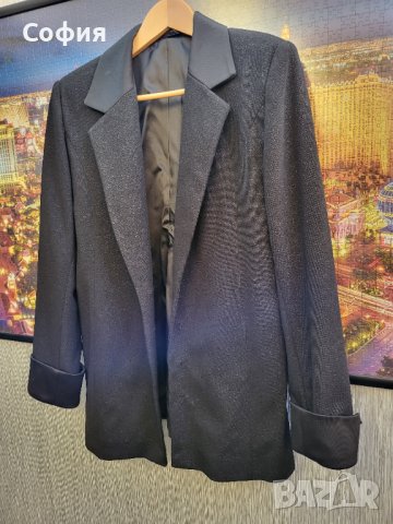 Черно елегантно сако, снимка 3 - Сака - 38696702