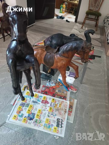 стари кожени статуетки, снимка 4 - Антикварни и старинни предмети - 42157585