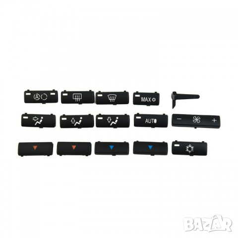 комплект копчета бутони за климатик климатроник BMW X5 E53 E39