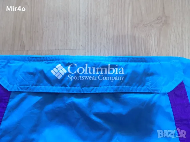 горнище columbia ветровка яке худи суичър анорак туризъм планина мъжко оригинал S, снимка 3 - Спортни дрехи, екипи - 51403234