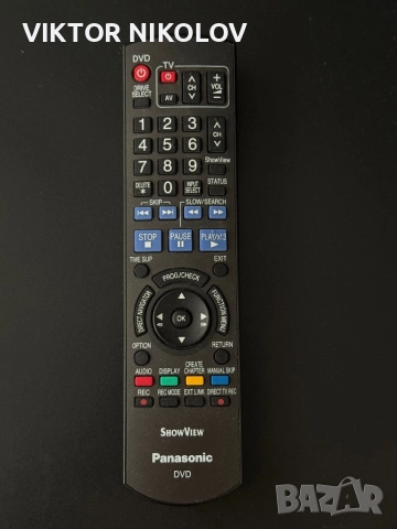 DVD/HDD рекордер Panasonic DMR‑E500H – 400 GB, 5.1 аудио, снимка 5 - Аудиосистеми - 52040863