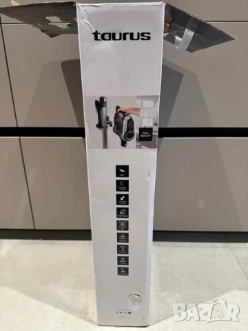 Вертикална прахосмукачка Taurus Ideal Avant, резервоар 650 мл, HEPA филтрираща система, 45 минути , снимка 2 - Прахосмукачки - 51507439